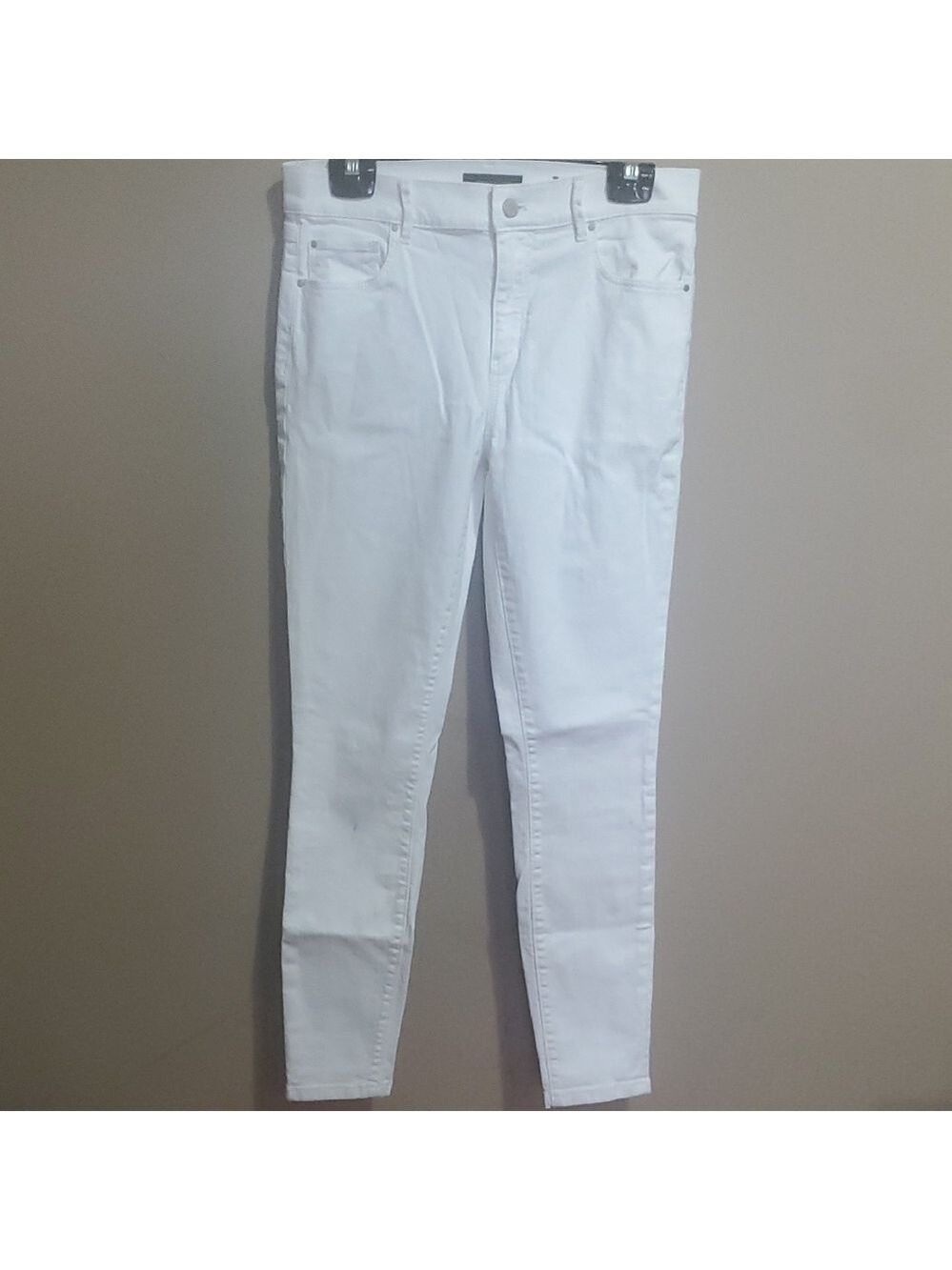 Ann Taylor Crisp White Skinny Jeans Size 4